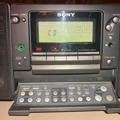 SONY CCCR ZS-6 BOOMBOX (90s) - BLACK image 13