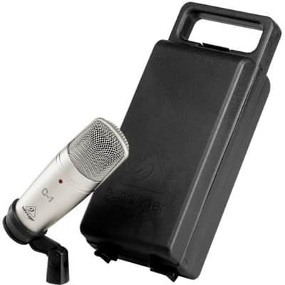 BEHRINGER C1 MICROFONO DA STUDIO A CONDENSATORE + CUSTODIA image 1