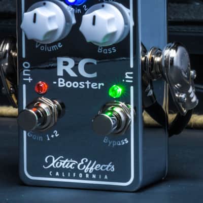 Xotic RC Booster Overdrive Boost Pedal V2 Chrome. New! image 1