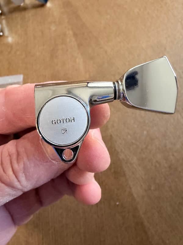 Gotoh 3X3 vintage tuners 2023 - Chrome image 1