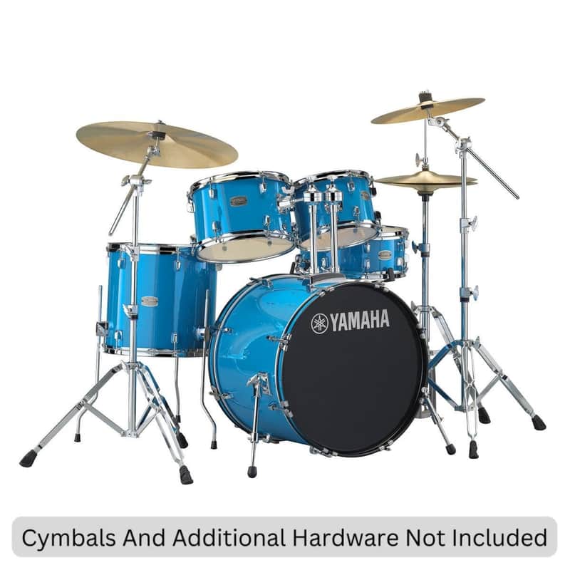Yamaha Rydeen 5-Piece Shell Pack - 20 inch Bass Drum (Sky Blue) image 1