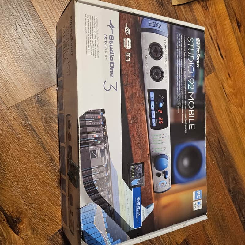 PreSonus Studio 192 Mobile USB 3.0 Audio Interface 2010s - Silver image 1