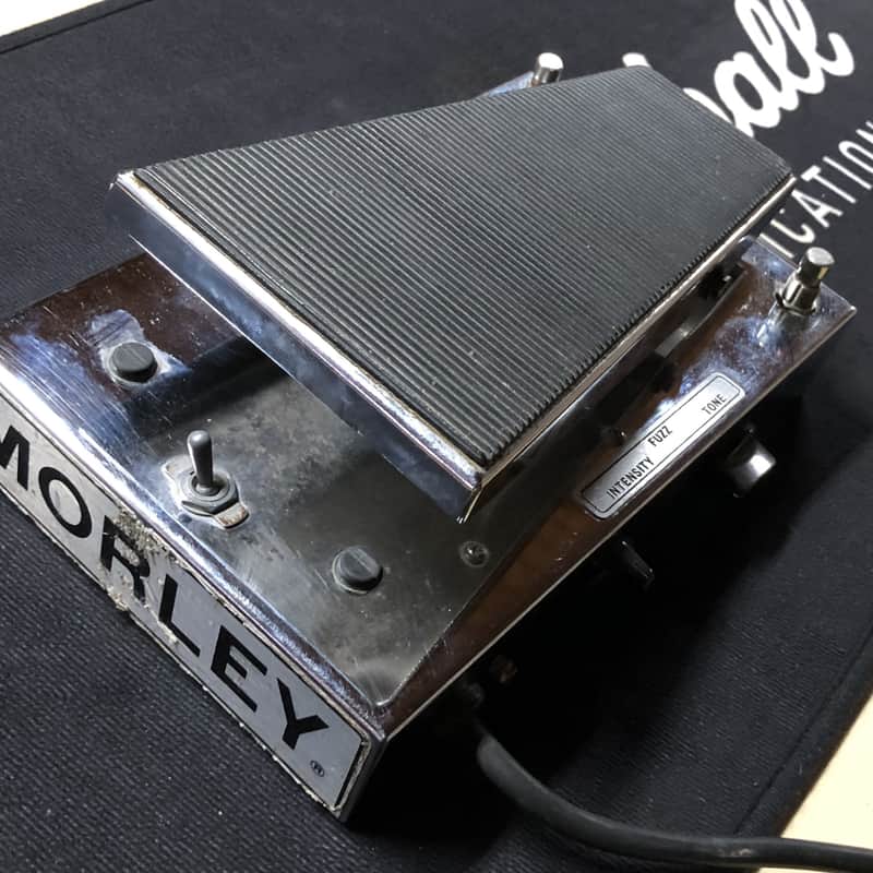 1970s Morley Power Wah Fuzz PWF Silver