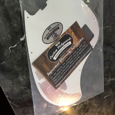 WD Musicman Stingray 5 String Pickguard Black Abalone Pearl + Free Screws + Free Shipping image 2