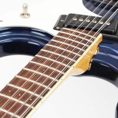 1966 Mosrite The Ventures Model XII 12-String Vintage Electric Solidbody Guitar – ’66 Post Vibramute in Original Dark Ink Blue Metallic w/ Orig. Hard Case (T193) image 25