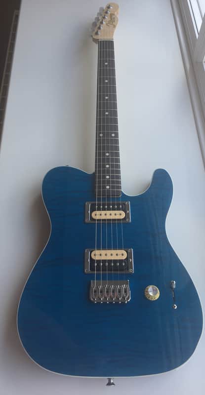 J Davey Custom Telecaster Blue image 1