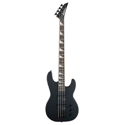 Used Jackson JS Series Concert Bass JS2 - Satin Black w/ Amaranth FB image 2