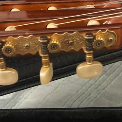Manuel Raimundo Hand Built N660-E  Acoustic ( Bone saddle & Nut ) 3steel+3 Nylon Strings Flamenco Classical 1980's to 2000's  - Thin Gloss Coate image 18