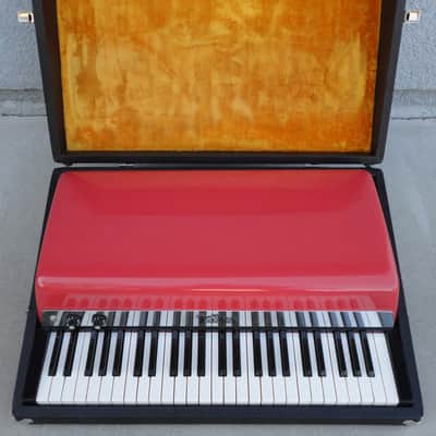 Fender Rhodes Celeste - Fiesta Red 49 key - Serviced w/Restoration - Extremely Rare image 4