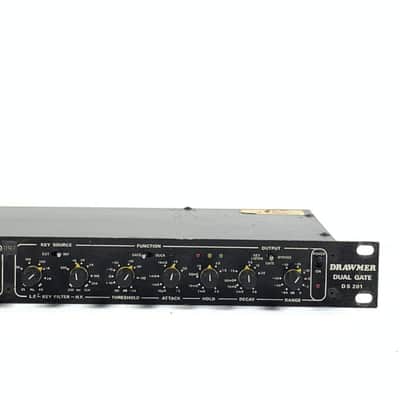 Drawmer DS201 Dual Gate 1984 - Present - Black TGHM #2 image 3