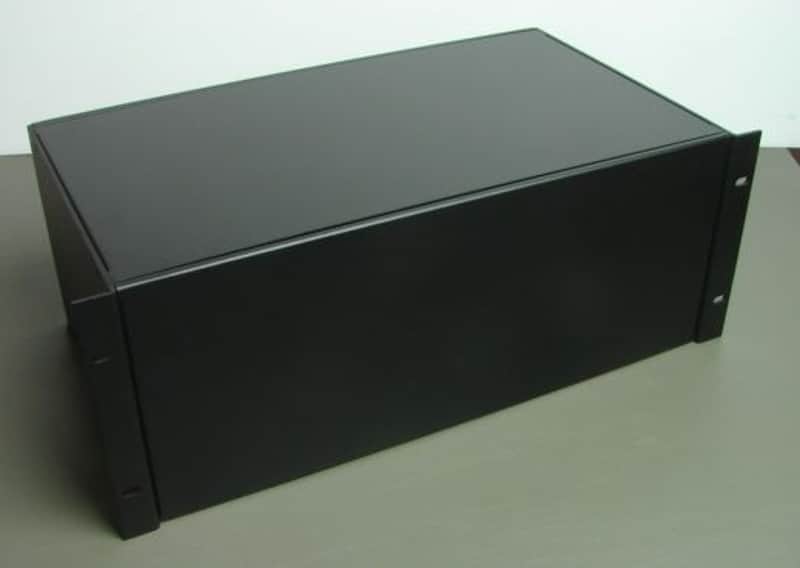 PROCRAFT ARBN-4U-10-BK 4U 10" Deep All Aluminum 19" Rack Mount Project Box image 1