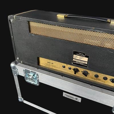 Marshall JMP MKII 1974 50w Valve Amp in Black w/ Swan Flightcase image 6