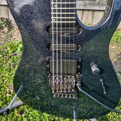 Kramer NightSwan II 1989 Black Sparkle image 2