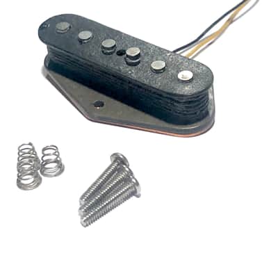 Vintage Early / Mid-1970s Fender USA Telecaster Bridge Pickup Grey Bobbin 6.2 K Rare Made in USA Tele Fullerton Era image 11