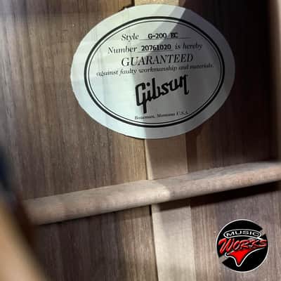 Gibson G 200 Ec Acoustic Natural image 7