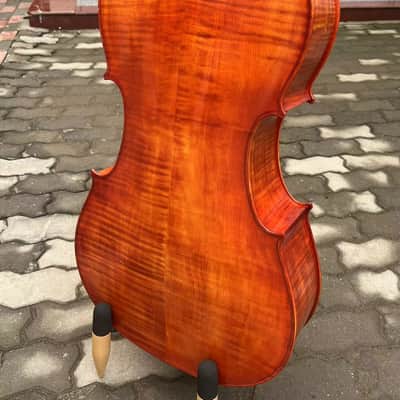 Copy Stradivari style Cello 4/4 Old spruce , 100% Hand Made with Bag/Bow#15952 image 7