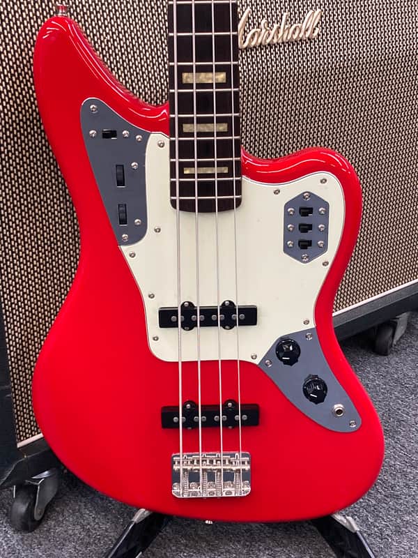 Fender JAB J-Craft Jaguar Bass 2006 - Hot Rod Red image 1