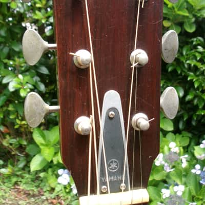 1971 Yamaha FG180 Red Label Nippon Gakki+Rocket Case image 6