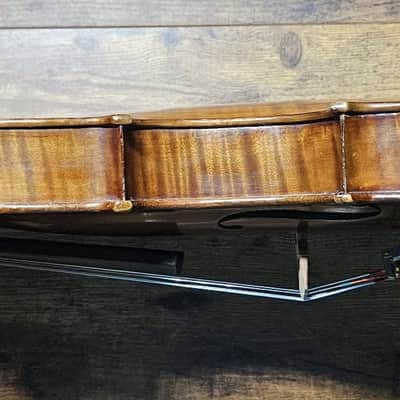 1919 | US | Filip P Wolan 4/4 Violin | Flamed Back | New Bridge | New Zyex | New Bow | Vintage Case image 4
