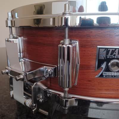 Tama RW-255 50th Limited Mastercraft Rosewood Reissue 14x5" Snare Drum 2024 - Present - Indian Rosewood SERIAL NO 16! image 3