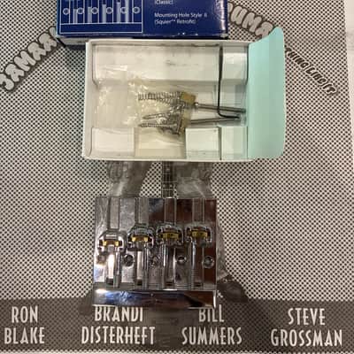 Hipshot kickass 4 bass bridge / - Chrome image 2