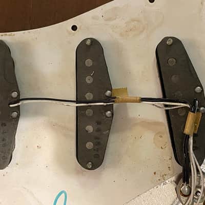 Fender Stratocaster 1976 Loaded Black Pickguard All 100% Factory Original image 18