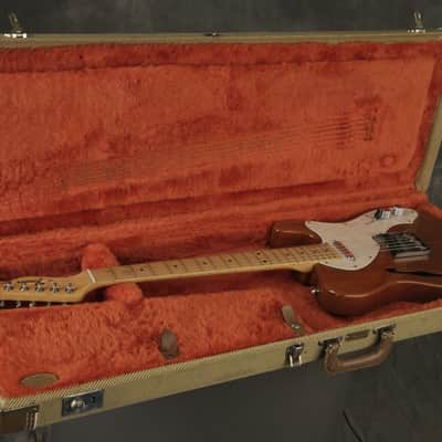 1985-86 made in Japan Fender Telecaster Thinline '69 reissue Mahogany image 25