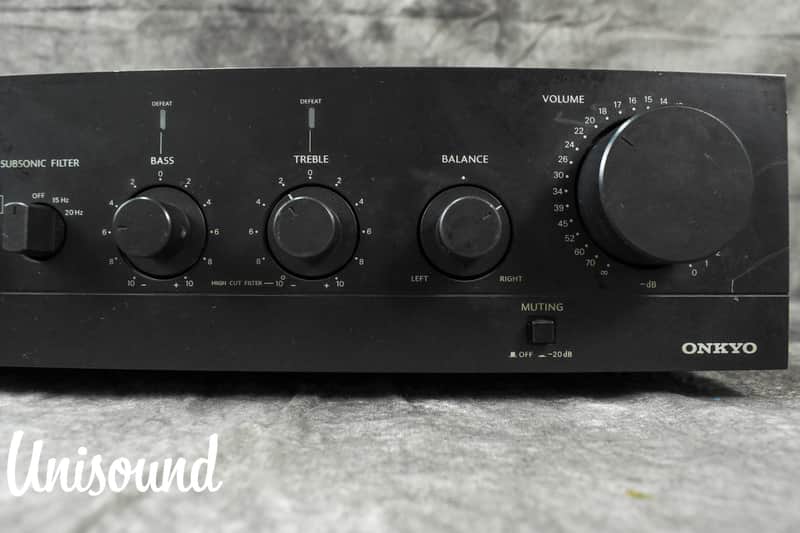 Onkyo Integra P-306 Stereo Preamplifier in Very Good | Reverb