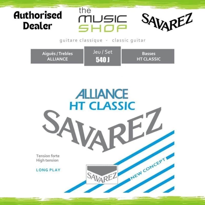 Savarez Alliance HT Classic High Tension Classical Guitar Strings - 540J image 1