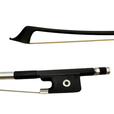 ZS Strings Eclipse Carbon Fiber French Bass Bow 2025 image 1