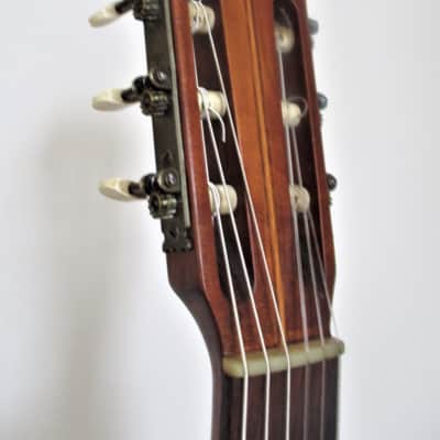 Framus Zenith Josh White 1957 skiffle jazz blues 4/4 folk large parlor guitar new set-up image 8