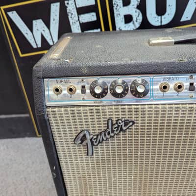 Used Fender Super Reverb 2-Channel 40-Watt 4x10" Guitar Combo 1970 - 1977 - Silverface image 2