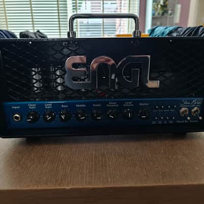 Engl E658 Steve Morse Signature 20 2-Channel 20-Watt Guitar Amp Head 2024 - Present - Blue / Black image 2