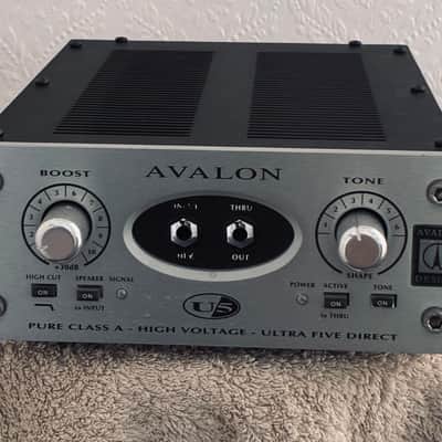 Avalon U5 Direct Box / Instrument Preamplifier 2010s - Silver image 2