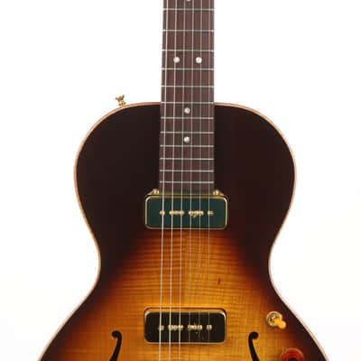 B&G Guitars Little Sister Crossroads P-90 Tobacco Burst image 7