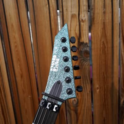 ESP Custom Shop Original M-II DLX Ebony Board   Granite Sparkle Satin 6-String w/ Case (2025) Bild 6