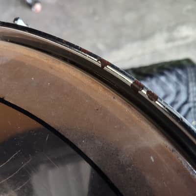1980's 18" x 12" Ludwig Chrome 'O Wood Concert Tom SN# 2,226,520 image 6