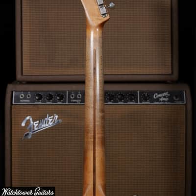 2022 Danocaster Single Cut Thinline Aged Natural image 6