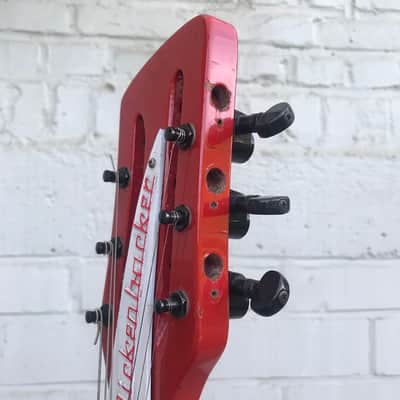 RARE 1985 Rickenbacker 360 Ruby Red …(actually a 360/12 currently strung as a 6 string) ... Original Hardcase image 13