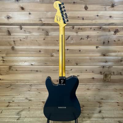 Fender Chris Shiflett Cleaver Telecaster Deluxe Electric Guitar - Charcoal Frost Metallic image 5