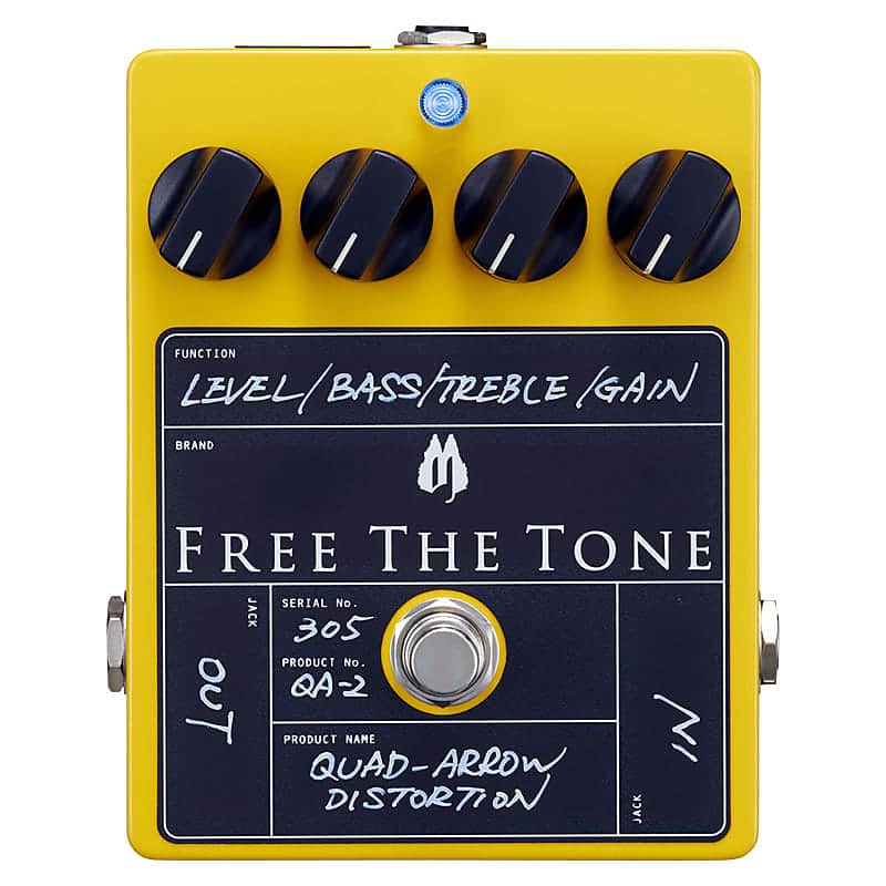 Free The Tone QA-2 Quad Arrow Distortion image 1