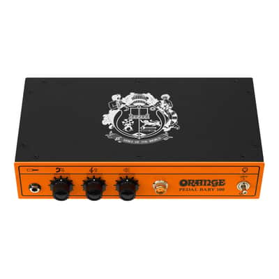 Orange Pedal Baby 100 100 Watt Solid State Guitar Amplifier Head image 3
