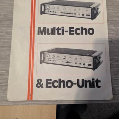 1970's HH Multi Echo tape delay / echo unit + user manual and 20 spare tape loops (SUPER RARE, GREAT CONDITION!) image 5