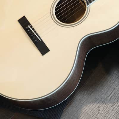 Santa Cruz "F" Custom Walnut Acoustic Guitar Natural + OHSC image 6