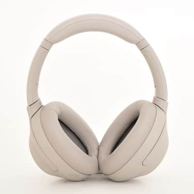 Sony WH-1000XM4 Wireless Active Noise Canceling Over-Ear Headphones - Silver image 1