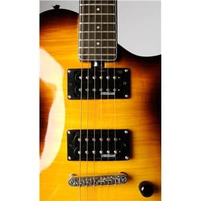 Eko AQUA Standard Electric Guitar - Honey Burst image 5