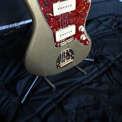 Fender Custom Shop '59 Reissue Jazzmaster NOS WW10 Gold Sparkle image 5
