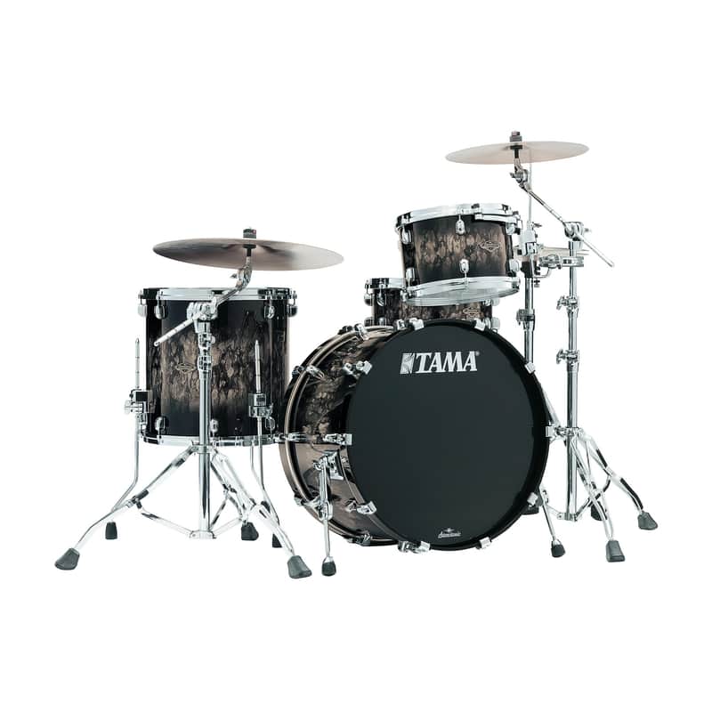 TAMA Starclassic Walnut/Birch 12/16/22 3pc. Drum Kit Molten Platinum Burst image 1