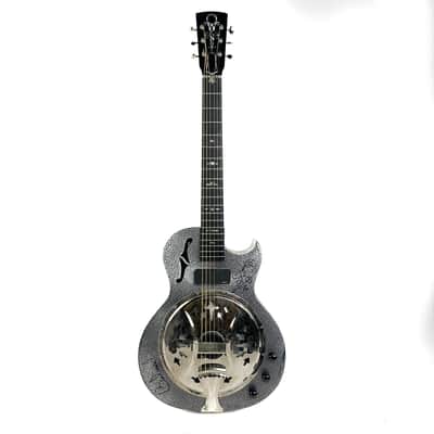ZETA Music Industries Richie Owens BAYOU Crossroads Electric Resonator Owned by Nils Lofgren image 1