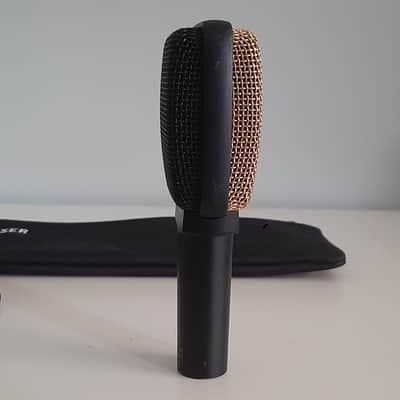 Sennheiser MD409 U3 Cardioid Dynamic Microphone 1990s - Black image 6